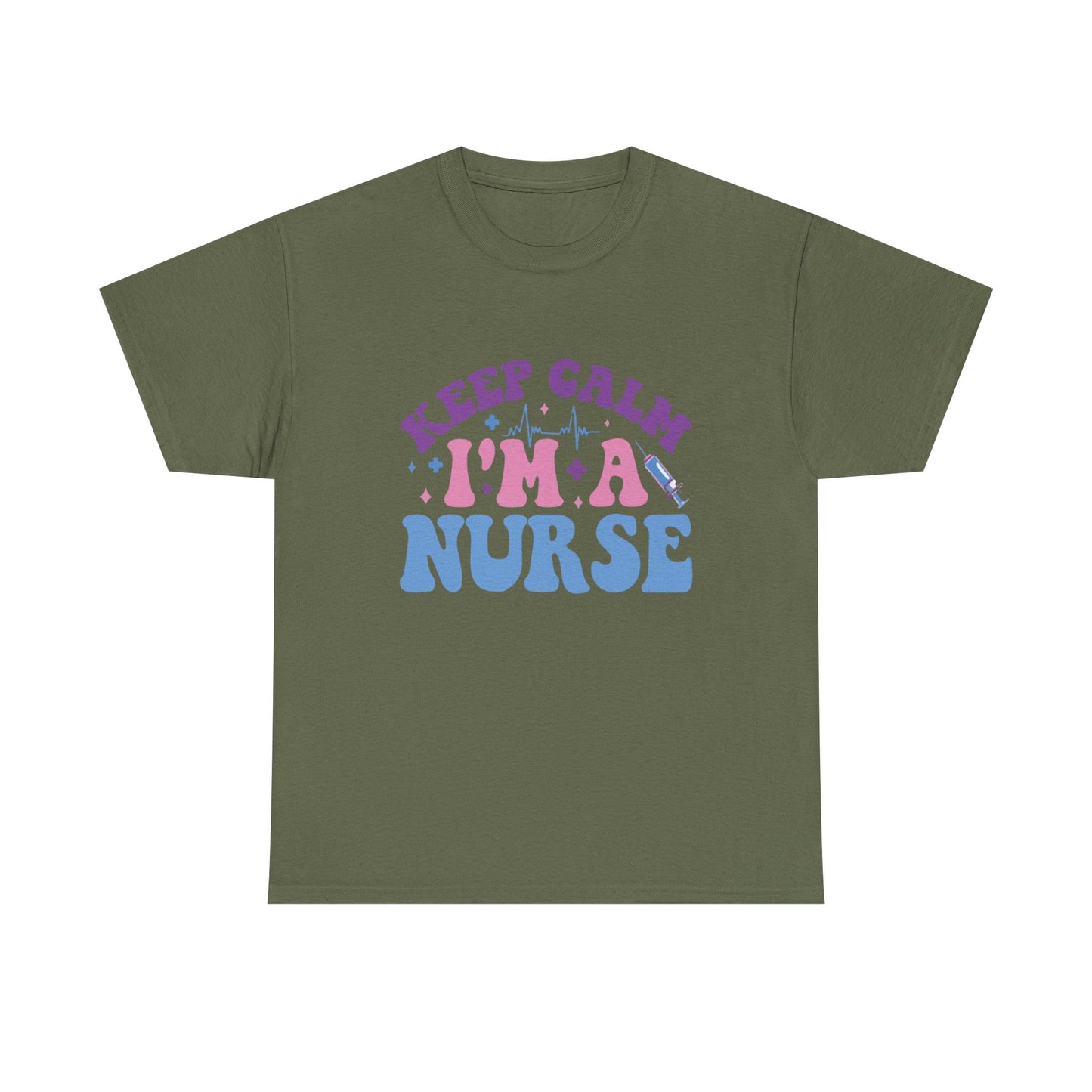 Nurse Appreciation Heavy Cotton Tee, Funny Nurse Gift, Medical Humor Shirt, Nurse Day Celebration Tee, Caregiver Outfit