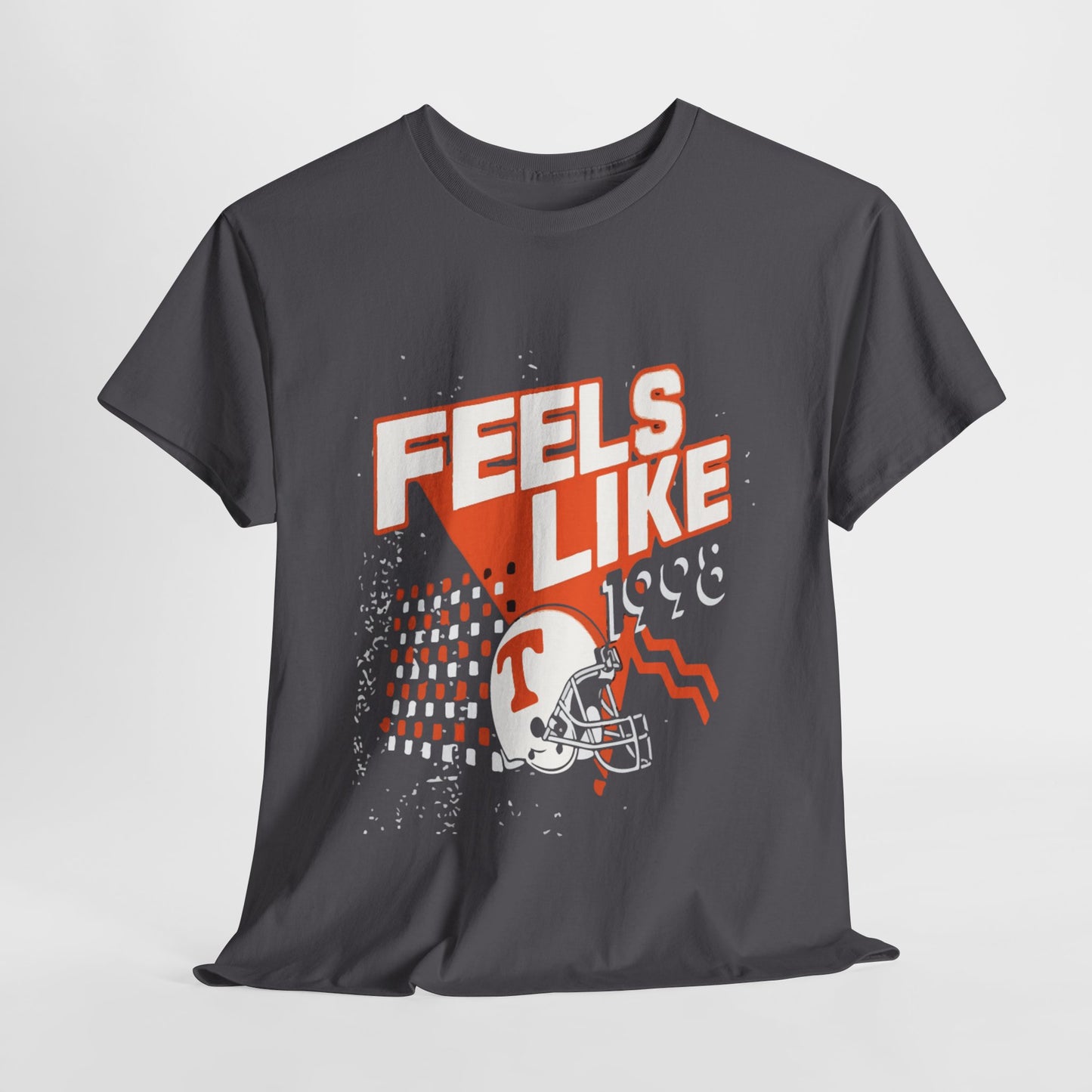 Unisex Heavy Cotton Tee - 'Feels Like' Retro Football Tee, Casual Style, Game Day Shirt, Gift for Sports Fans, Outdoor Activities