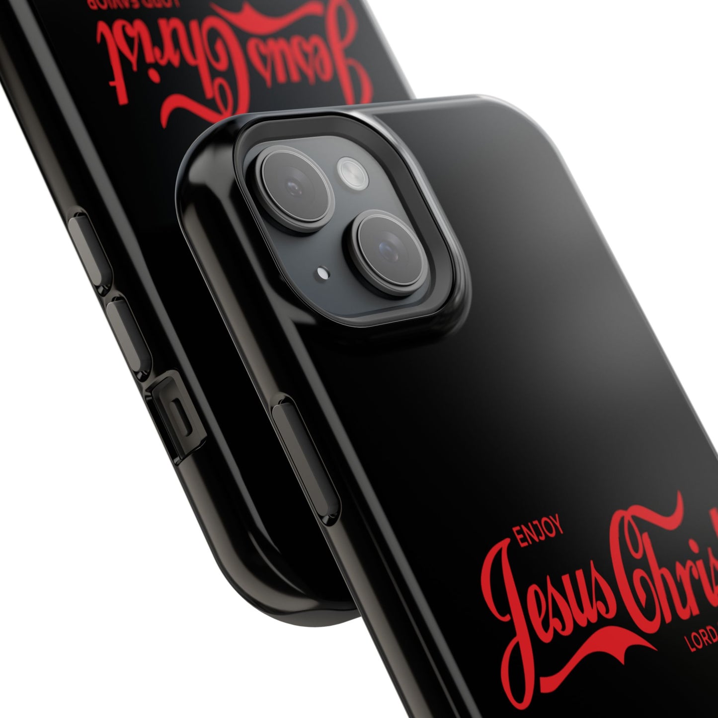Impact-Resistant Phone Case: Enjoy Jesus Christ Lord Savior, Christian Gift, Durable Protection, Faith-Based Accessory, Holiday Gift