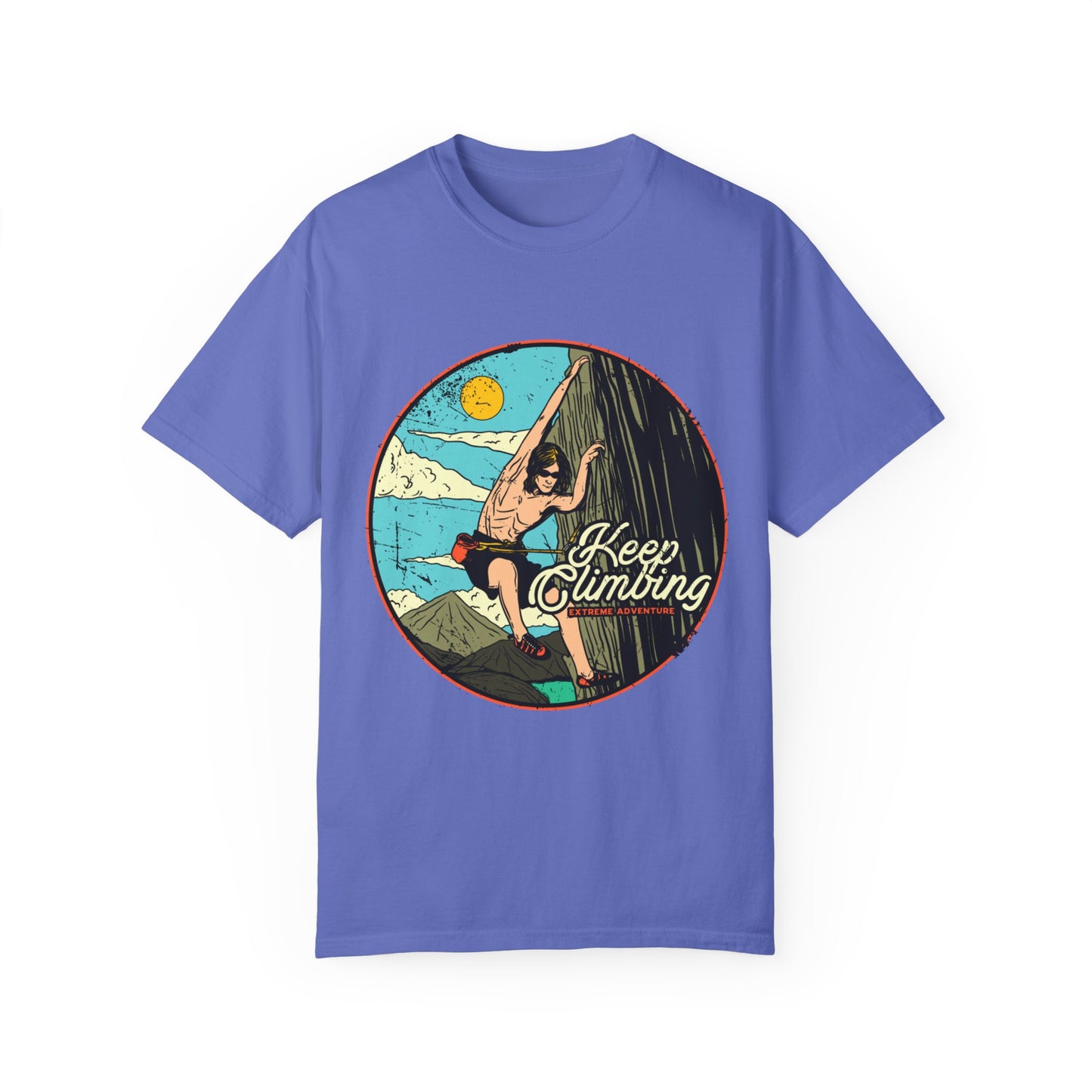 Keep Climbing Garment-Dyed T-shirt