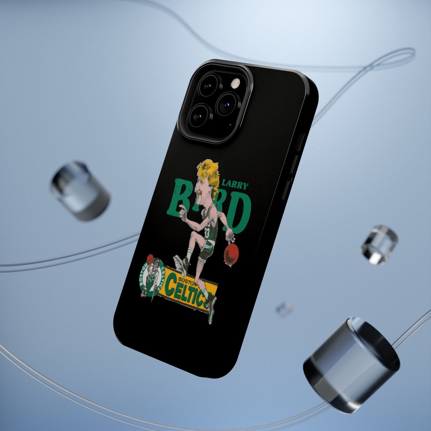 Larry Bird Impact-Resistant Phone Case, Sports Fan Gift, Basketball Accessories, Celtics Merchandise, Unique Phone Cover