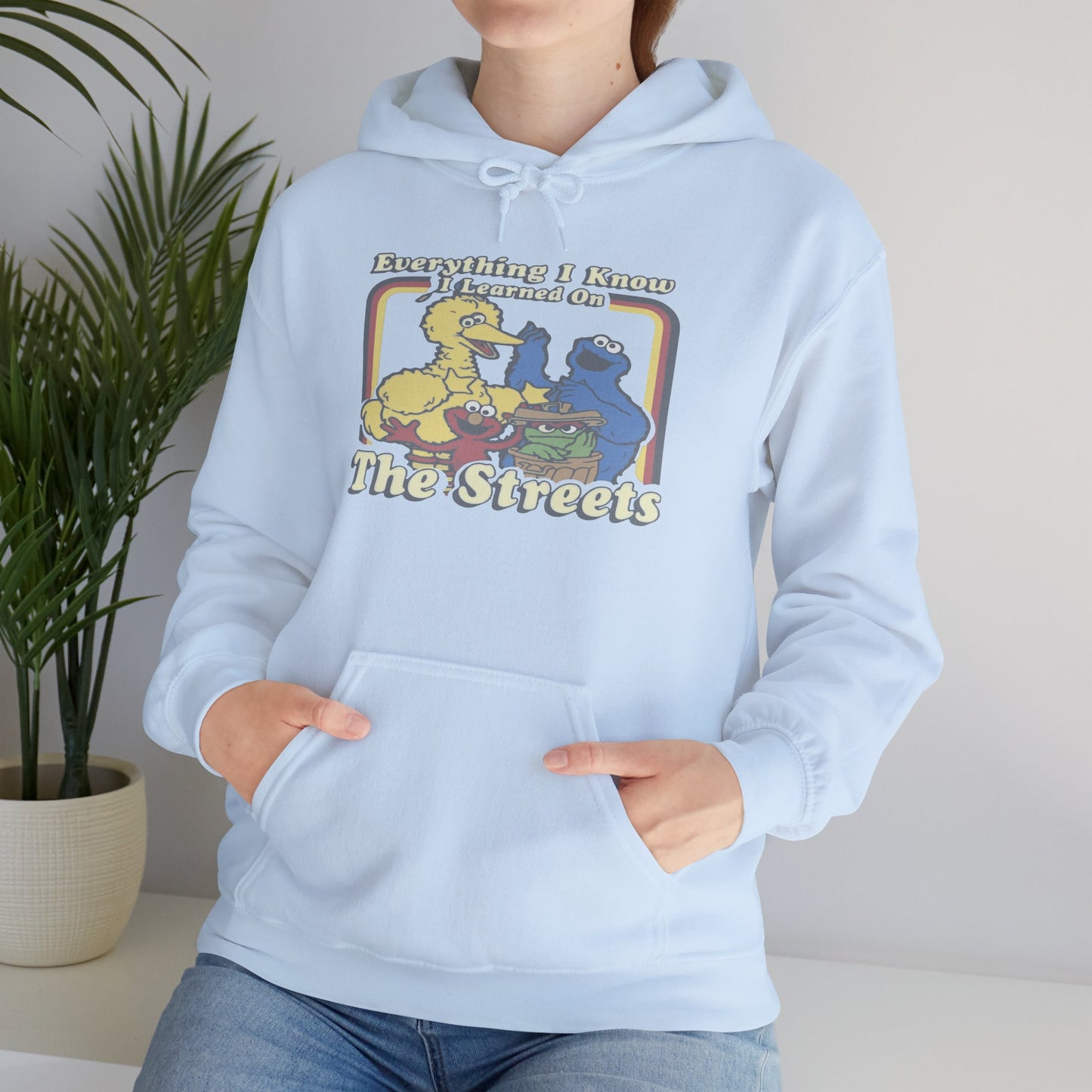 Vintage Street Art Hoodie - Cozy Unisex Sweatshirt for Creative Souls, Outdoor Relaxation, Casual Hangouts