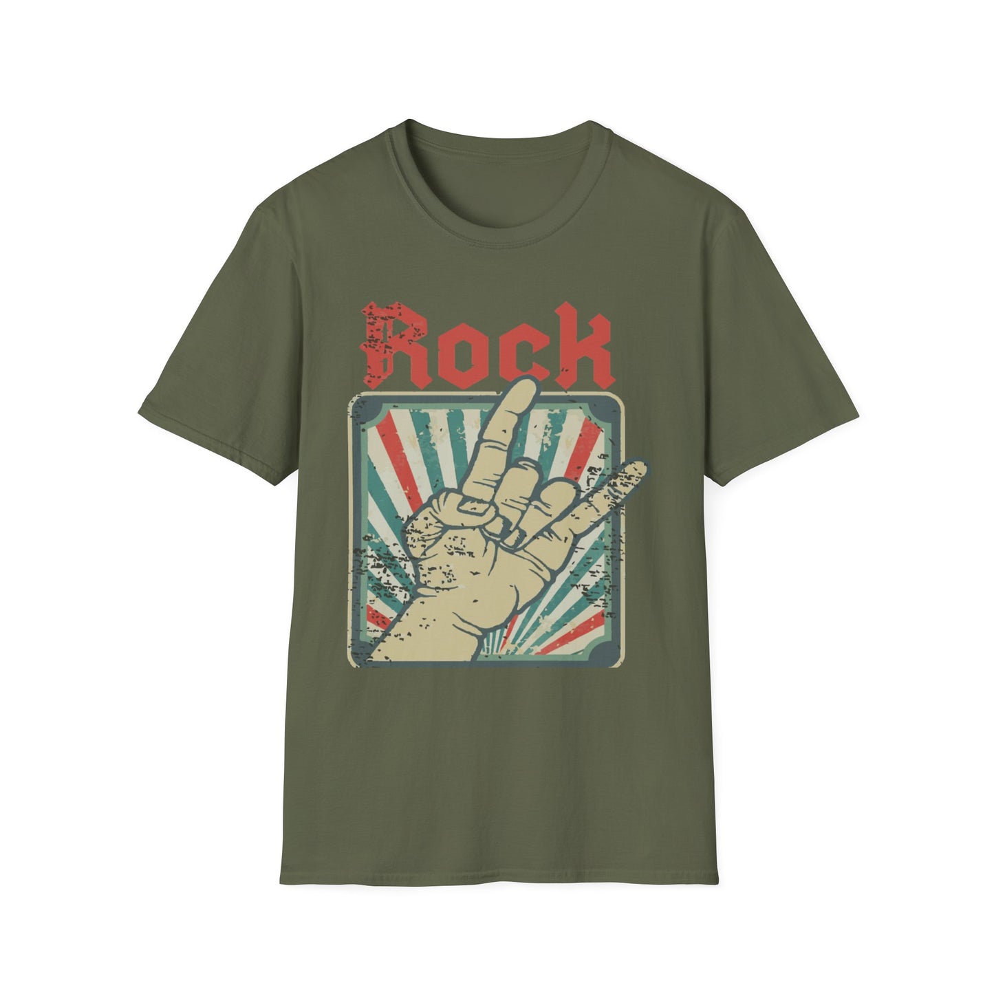 Rock On Unisex T-Shirt - Music Lover Gift, Concert Wear, Casual Style, Graphic Tee, Rock n Roll Apparel