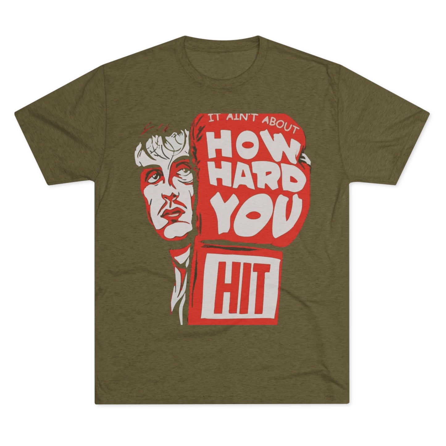 Rocky Fitness Tee - Unisex Tri-Blend Crew Tee