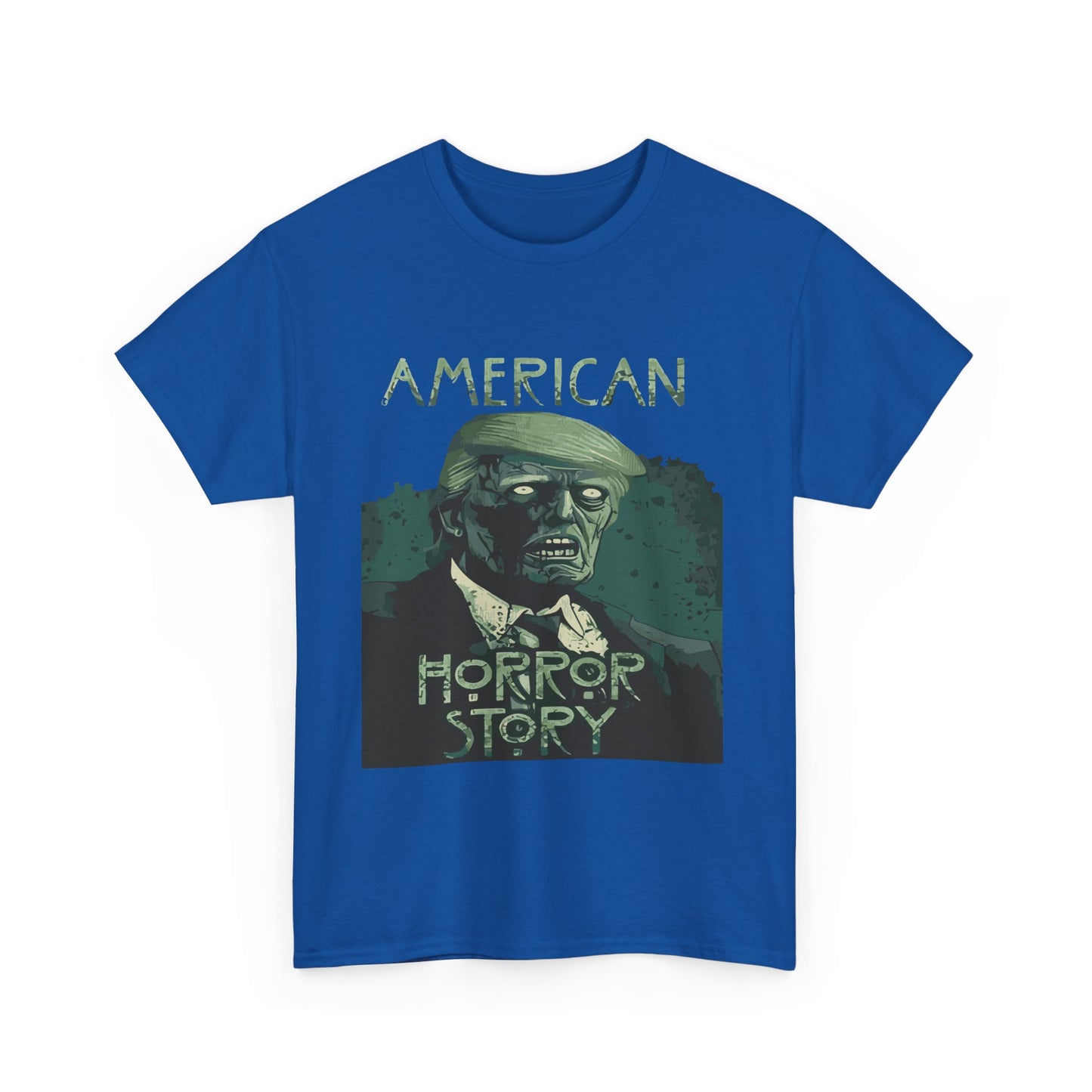 American Horror Story Unisex Heavy Cotton Tee, Horror Fan Gift, Graphic Tee, Halloween Costume, TV Show Merch