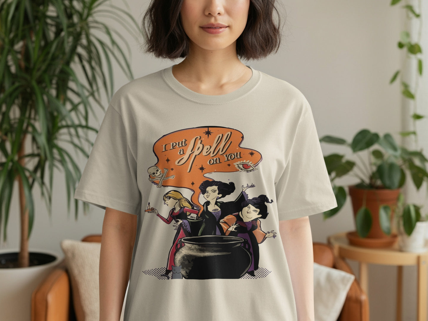 I Put a Spell on You Halloween T-Shirt product type