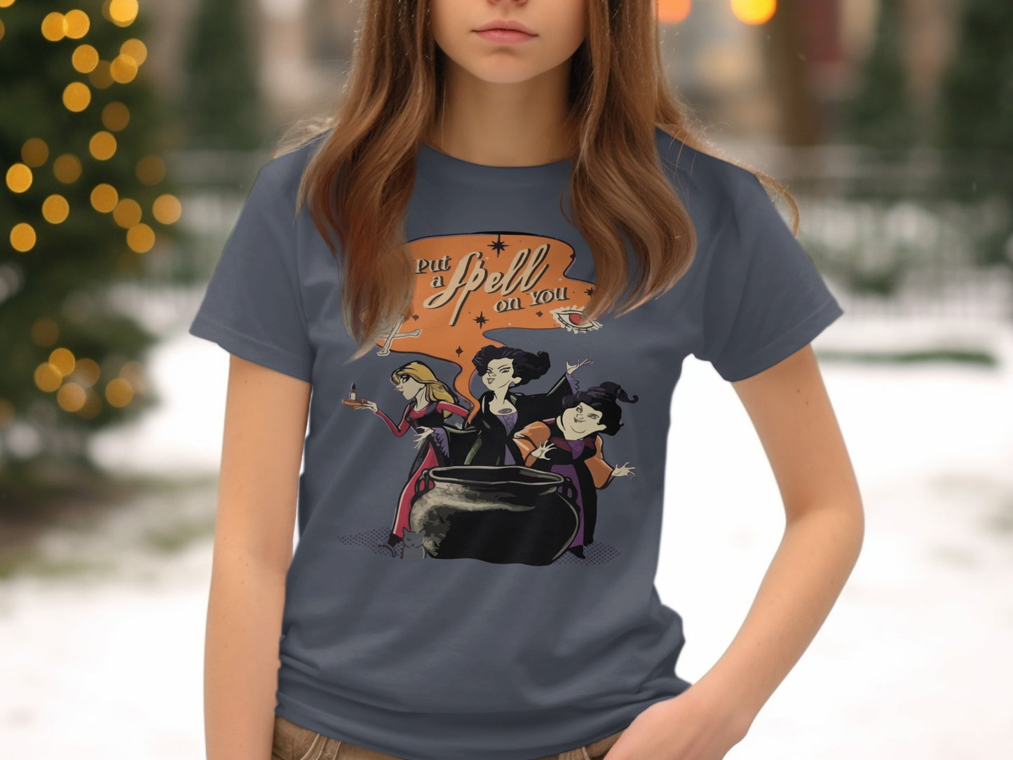 Put a Spell on You Design Graphic Tee product