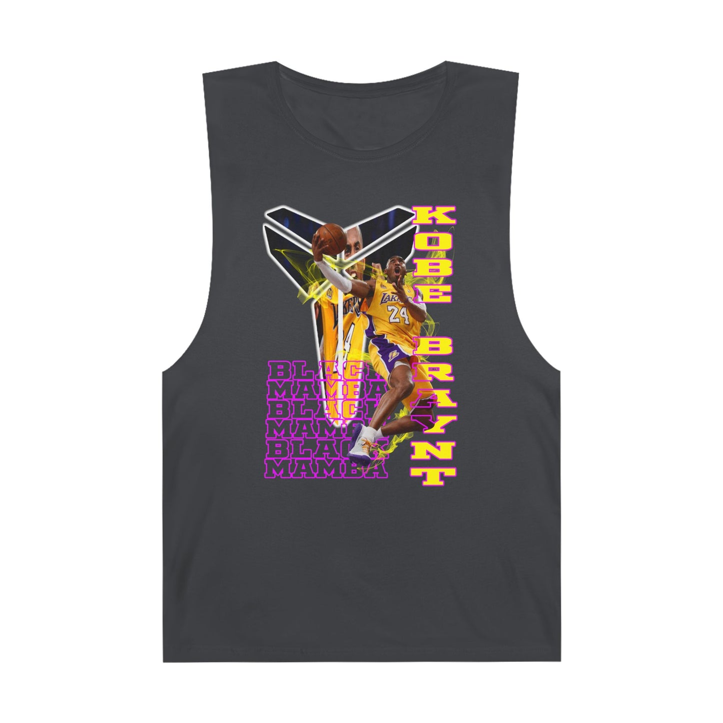 Kobe Bryant Unisex Tank Top, Basketball Apparel, Sports Fitness Gear, Tribute Shirt, Gift for Athletes, Summer Sportswear