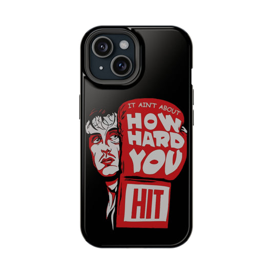 Impact-Resistant Phone Case, Rugged Smartphone Cover, Tough Phone Protection, Inspirational Gift, Motivational Tech Accessory