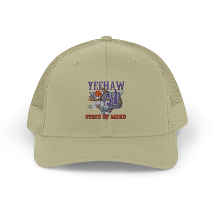 Stylish Snapback Trucker Cap - 'Tough State of Mind' Design