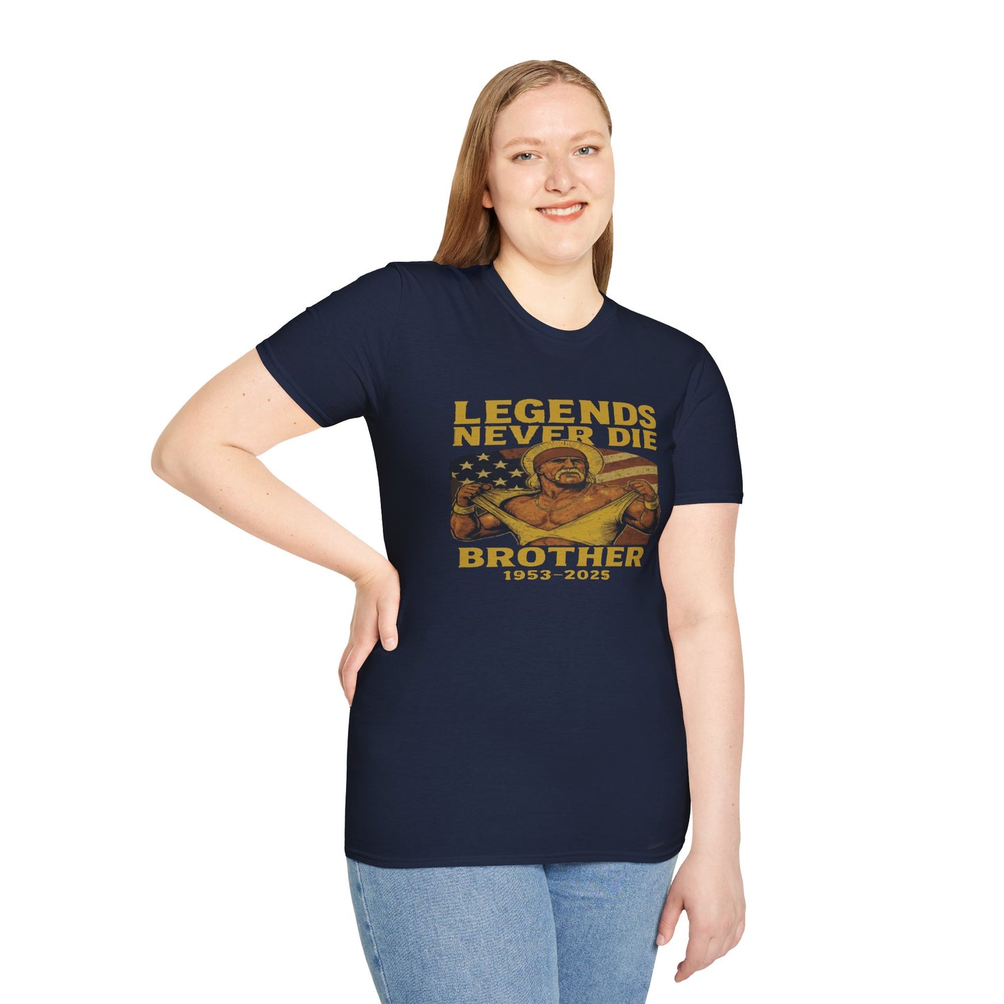 Legends Never Die Brother Memorial T-Shirt – Vintage Tribute Tee (1952–2023)