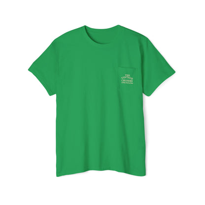 Retro Pocket Tee Allons Church of Christ Cruise 2025 Unisex T-Shirt
