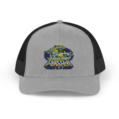 Retro Ninja Turtle Snapback Trucker Cap - Fun & Stylish Kids' Accessory