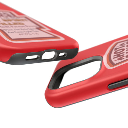 Holy Spirit Hot Sauce Phone Cases - Impact-Resistant, Christian Gift, Spiritual Reminder, Unique Design, Faith-Based Accessory