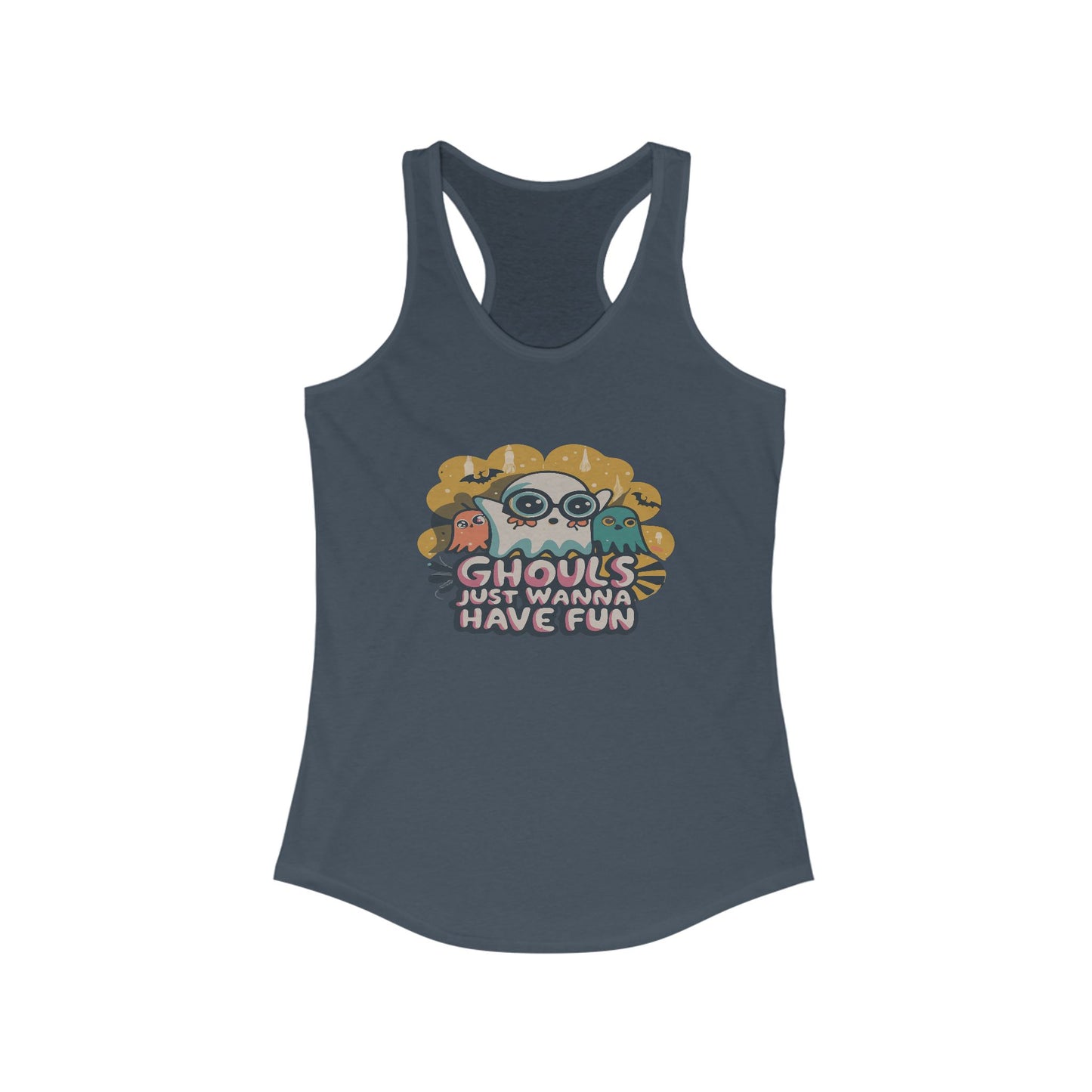 Ghouls Just Wanna Have Fun Tank Top, Women's Summer Shirt, Halloween Apparel, Casual Top, Spooky Gift, Fun Workout Wear