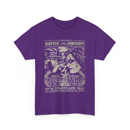 Vintage Wrestling Tee - Hulk vs Sting Retro Sports Nostalgia - Classic WCW Unisex Heavy Cotton Tee
