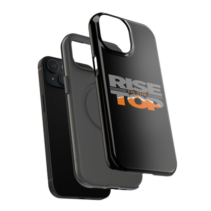 Impact-Resistant Phone Case - Rise to the Top, Durable Phone Cover, Gift for Motivational Quotes Lovers, Trendy Tech Accessories