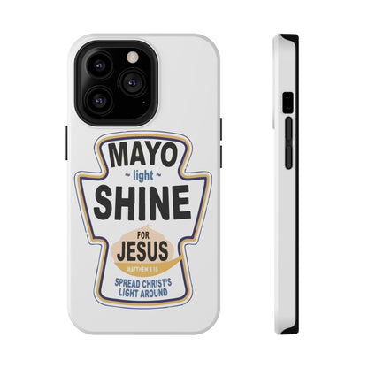 Jesus Message Impact-Resistant Case, Faith-Based Phone Cover, Inspirational Tech Accessory, Christian Gift, Bible Verse Case