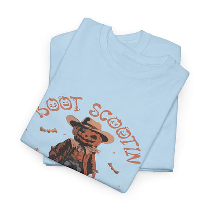 Spooky Cowboy Tee, Unisex Heavy Cotton T-Shirt, Halloween Costume, Fall Fashion, Fun Casual Wear, Gift for Friends, Boot Scootin' [...]