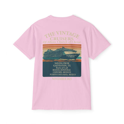 Vintage Allons church of Christ Cruise Pocket T-Shirt