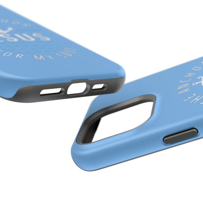 Jesus Anchor Phone Case, Christian Tech Accessories, Inspirational Gifts, Unique Phone Covers, Faith-Based Decor