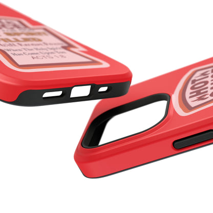 Holy Spirit Hot Sauce Phone Cases - Impact-Resistant, Christian Gift, Spiritual Reminder, Unique Design, Faith-Based Accessory