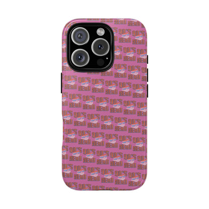 90s Vibe Phone Case, Retro Tough Cases, Gift for Nostalgia Lovers, Durable Phone Covers, 90s Themed Accessories