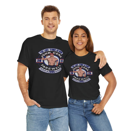 Wrestling Tribute Tee, John Cena Farewell Shirt, Unisex Graphic Tee, Fan Merchandise, Gift for Sports Lovers