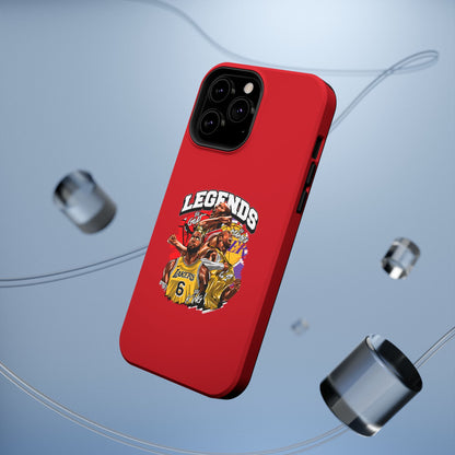 Legends Basketball Graphic Phone Case — Impact-Resistant iPhone Cover