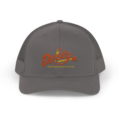 Dusty Snapback Trucker Cap, Trendy Hat, Gift for Him/Her, Casual Wear, Festival Accessory, Outdoor Style
