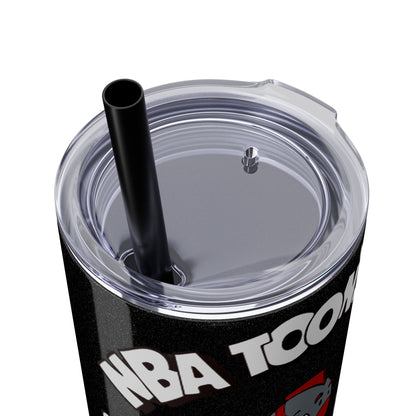 NBA Toons Skinny Tumbler with Straw, 20oz - Stylish Drinkware for Sports Fans, Gift for Birthdays, Holidays, Basketball Lovers, Fun [...]