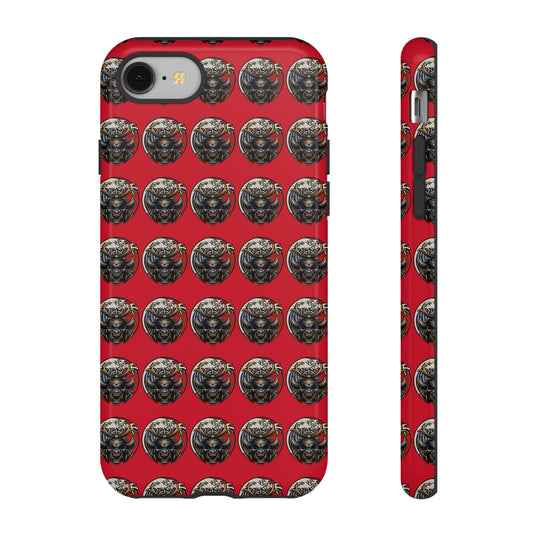 Bold Phone Case, Tough Phone Cover, Red Phone Protector, Unique Gift for Him/Her, Trendy Tech Accessory