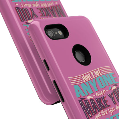 Inspirational Phone Case, Motivational Phone Cover, Tough Cases for Her, Gift for Friends, Self-Love Quote Case