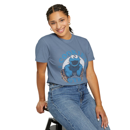 Cookie Monster Inspired Unisex T-Shirt, Fun Gift for Gamers, Casual Wear, Birthday Gift, Kitchen & Gym Motivation