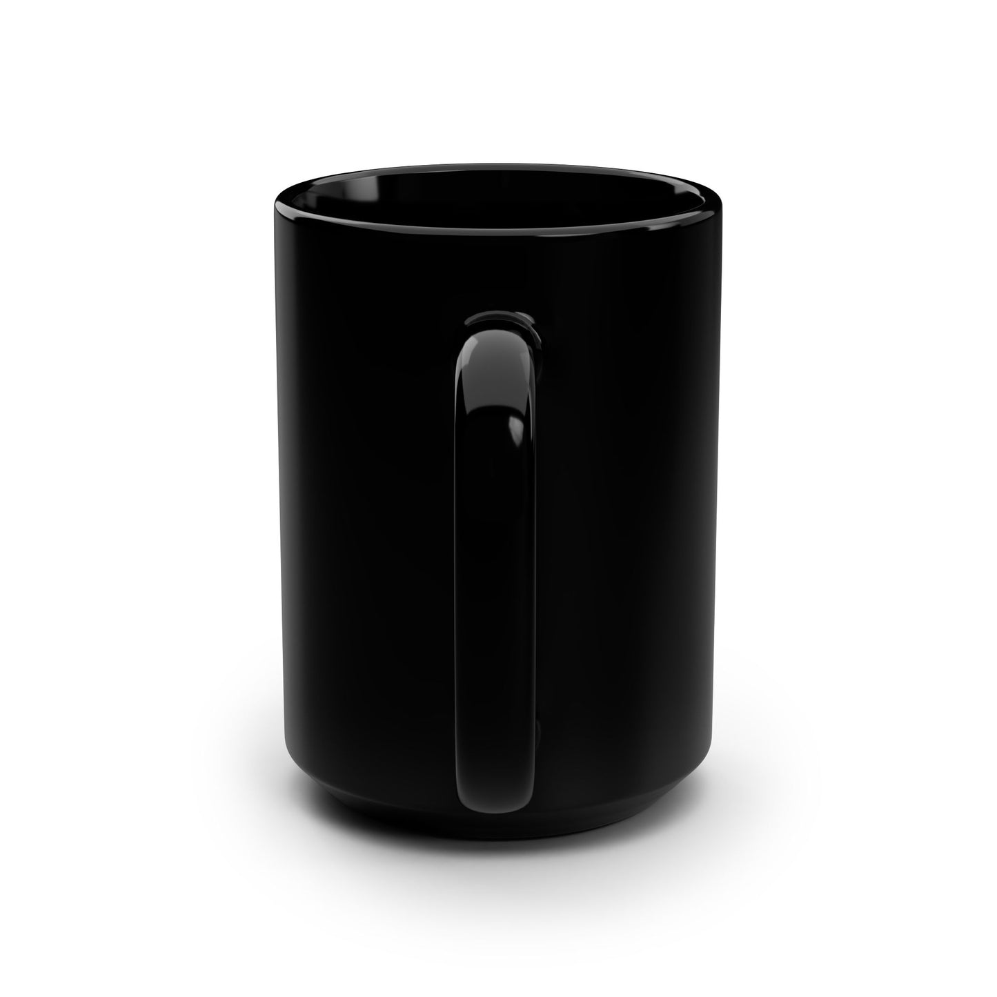 Here For Pie! 15oz Black Mug – Retro Sailor Eating Pie Coffee Cup