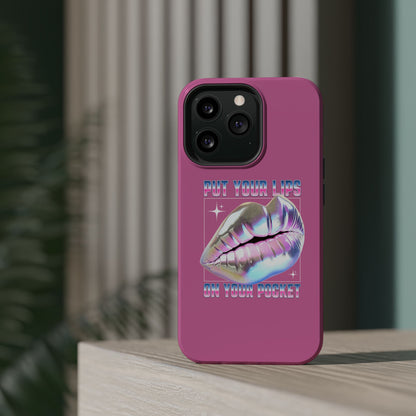 Stylish Magnetic Tough Phone Cases, Trendy Phone Accessories, Unique Gift Idea, Fun Expression Cases, Customizable Designs