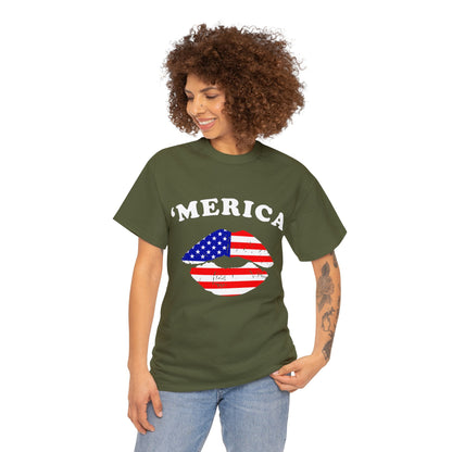 'Merican Unisex Heavy Cotton Tee