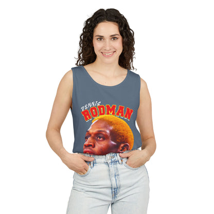 Dennis Rodman Vintage Tank Top, Unisex Graphic Tee, Sports Apparel, Summer Wear, Basketball Fan Gift