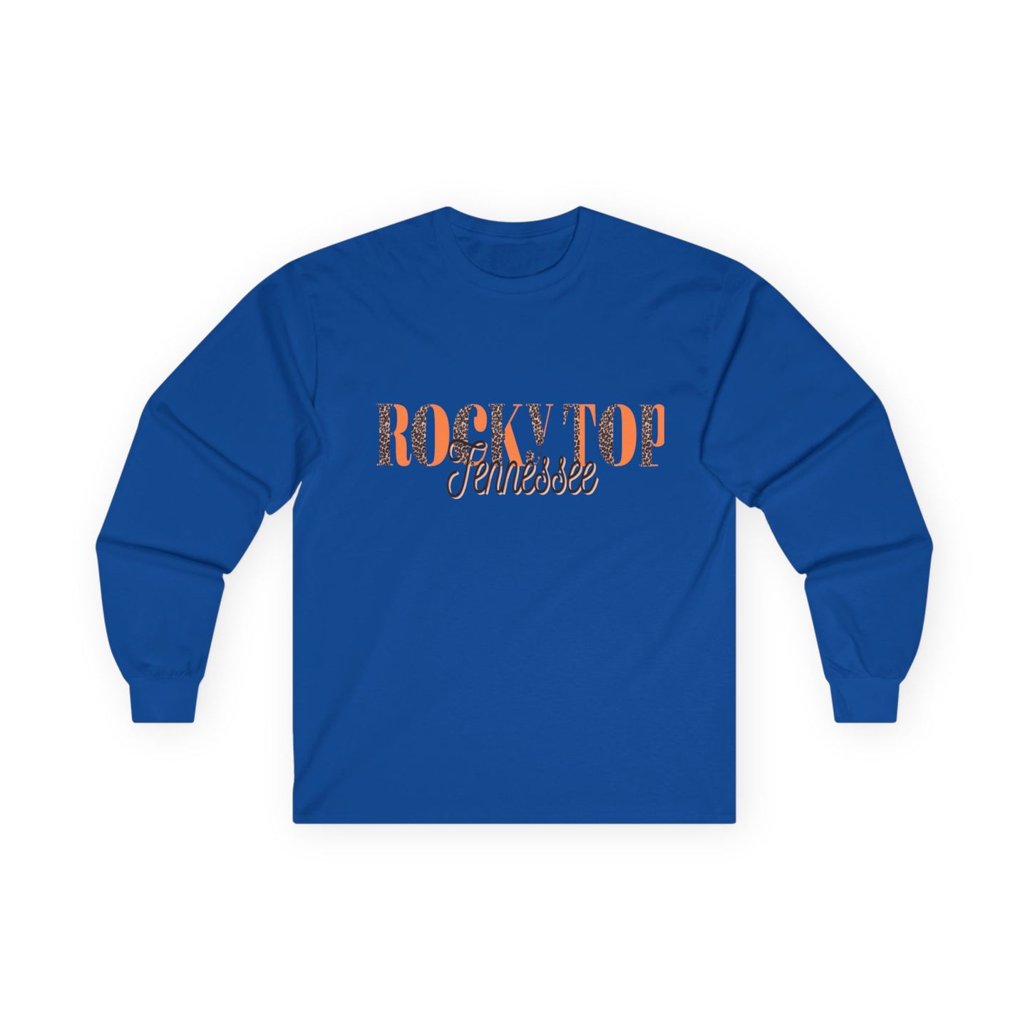Rocky Top Tennessee Long Sleeve Tee — Vintage Script State Pride