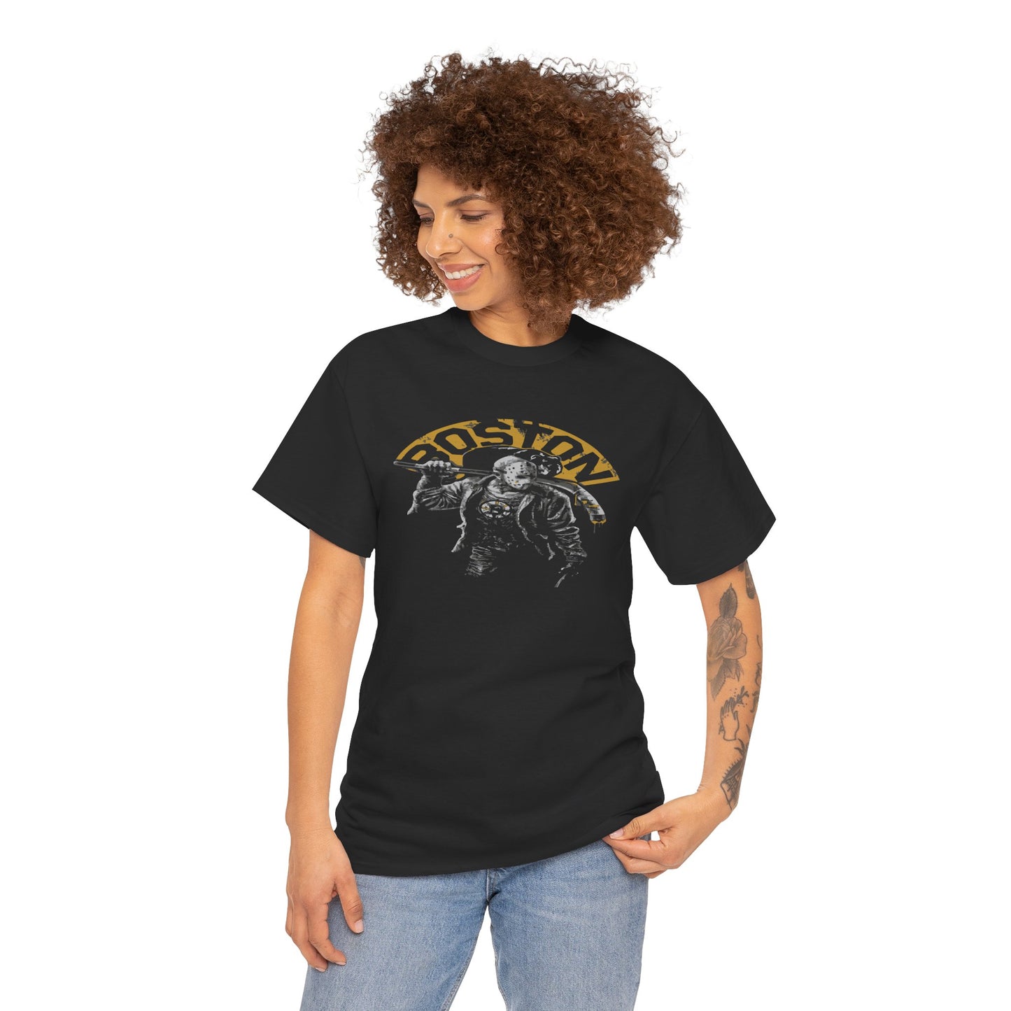 Boston Graphic Tee, Unisex Cotton T-Shirt, Casual Wear, Gift for Him/Her, Streetwear Style, Travel Souvenir, Boston Pride Shirt