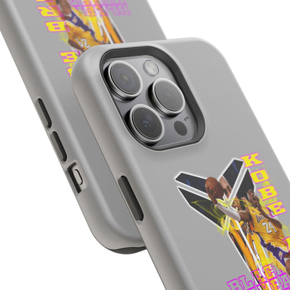 Impact-Resistant Phone Case — Bold Retro Basketball Graphic