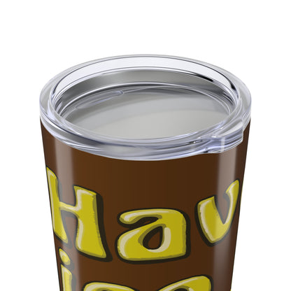 Retro 'Have A Nice Day' Mankind Wrestling 20oz Tumbler