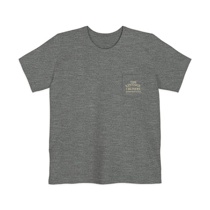 Retro Allons Church of Christ Pocket T-shirt
