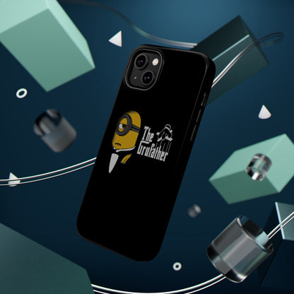 Magnetic Tough Cases: The Gruffather Phone Cover, Gift for Minions Fans, Unique Cell Phone Case, Durable Protective Case, Fun Cartoon Design