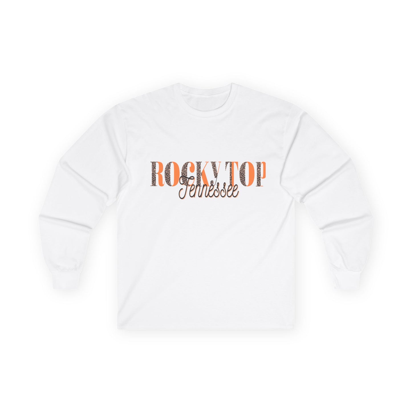 Rocky Top Tennessee Long Sleeve Tee — Vintage Script State Pride