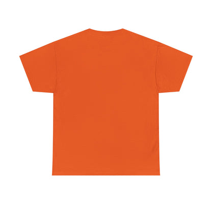 Go Big Orange Unisex Heavy Cotton Tee, Sports Fan Shirt, Casual Wear, College Game Day Top, Gift for Sports Enthusiasts