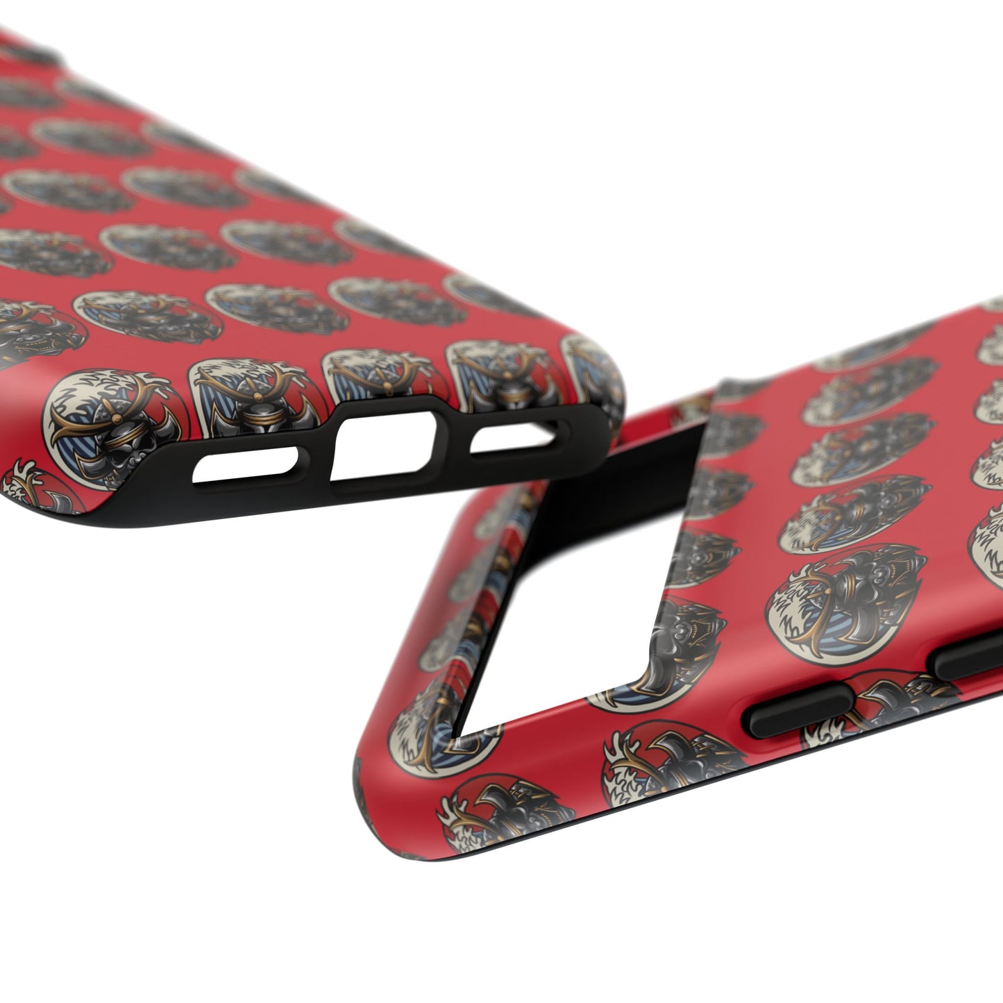 Bold Phone Case, Tough Phone Cover, Red Phone Protector, Unique Gift for Him/Her, Trendy Tech Accessory