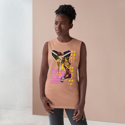 Kobe Bryant Unisex Tank Top, Basketball Apparel, Sports Fitness Gear, Tribute Shirt, Gift for Athletes, Summer Sportswear