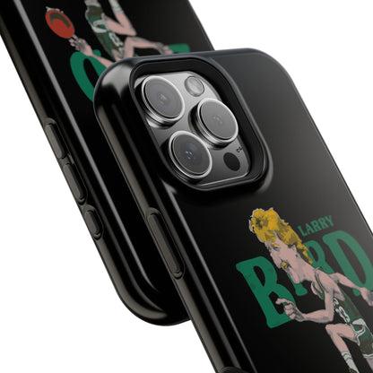 Larry Bird Impact-Resistant Phone Case, Sports Fan Gift, Basketball Accessories, Celtics Merchandise, Unique Phone Cover