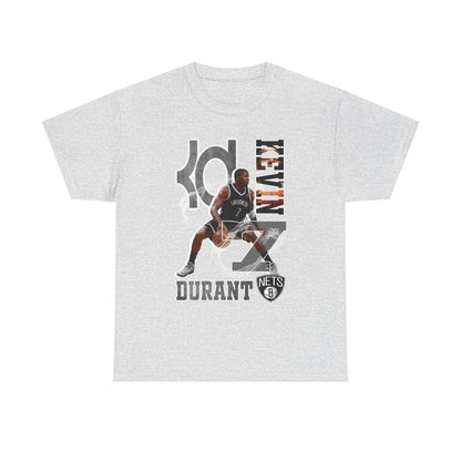 Kevin Durant Unisex Heavy Cotton Tee, Basketball Fan Shirt, Sports Apparel, Gift for Sports Enthusiasts, NBA Style T-Shirt